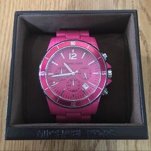 Hot Pink Michael Kors Watch